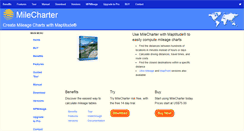 Desktop Screenshot of milecharter.com